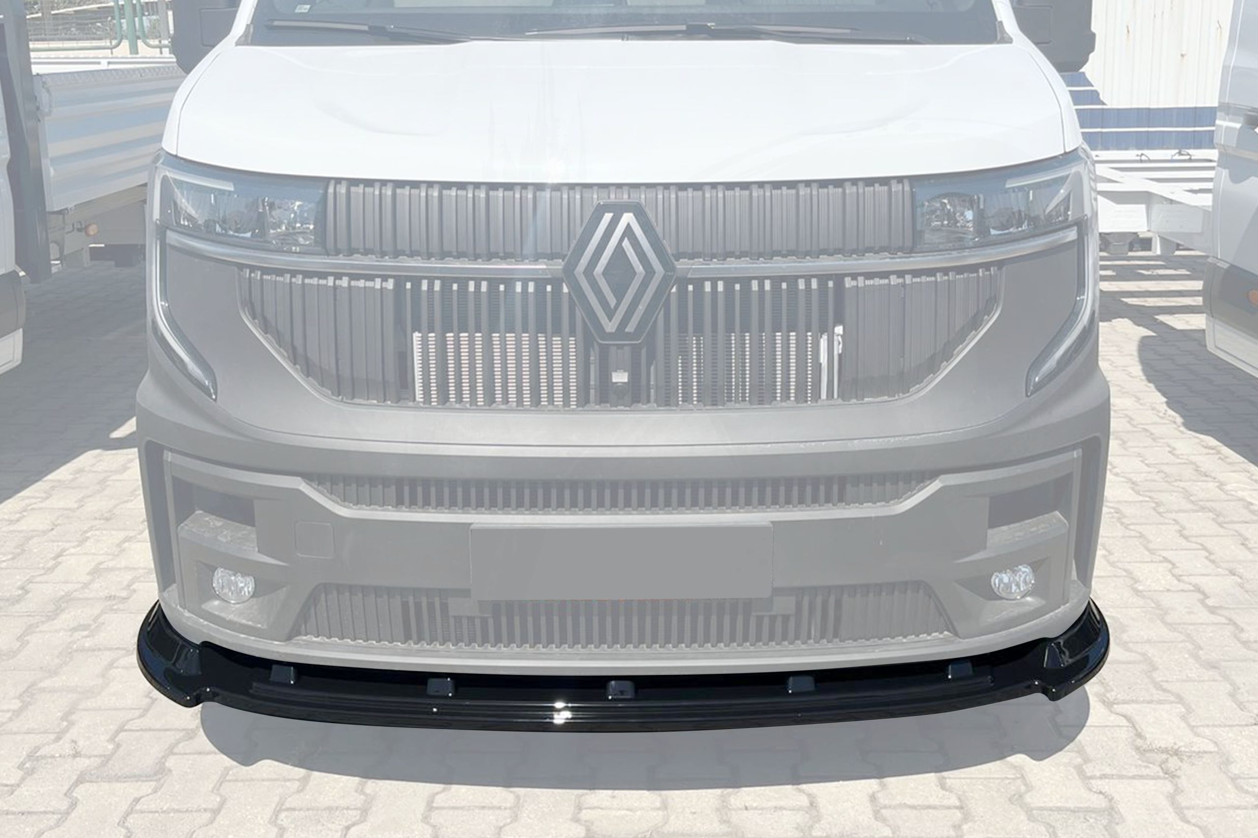 Renault Master / Nissan Interstar 25> Front Splitter – Under Original Bumper - Image 2