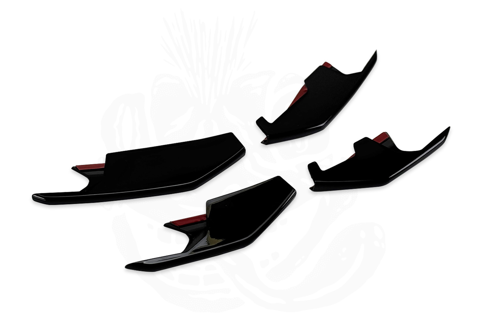 VW T6.1 Front Grille Add-on Fins (Set of 4) - Image 4