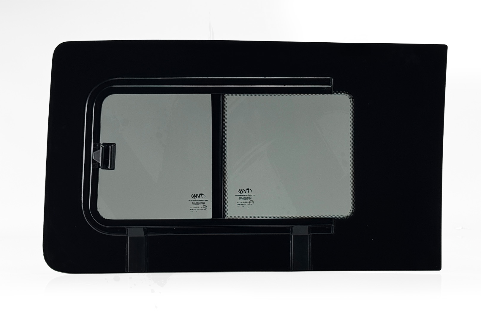 VW Caddy MK5 21>/Ford Transit Connect MK3 (SWB) O/S/Front Opening Window in Privacy Tint (SWB) - Image 2