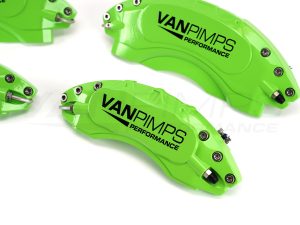 Transit Custom 13-23 VanPimps Performance Caliper Covers - Green (4 Piece Set) - Image 3