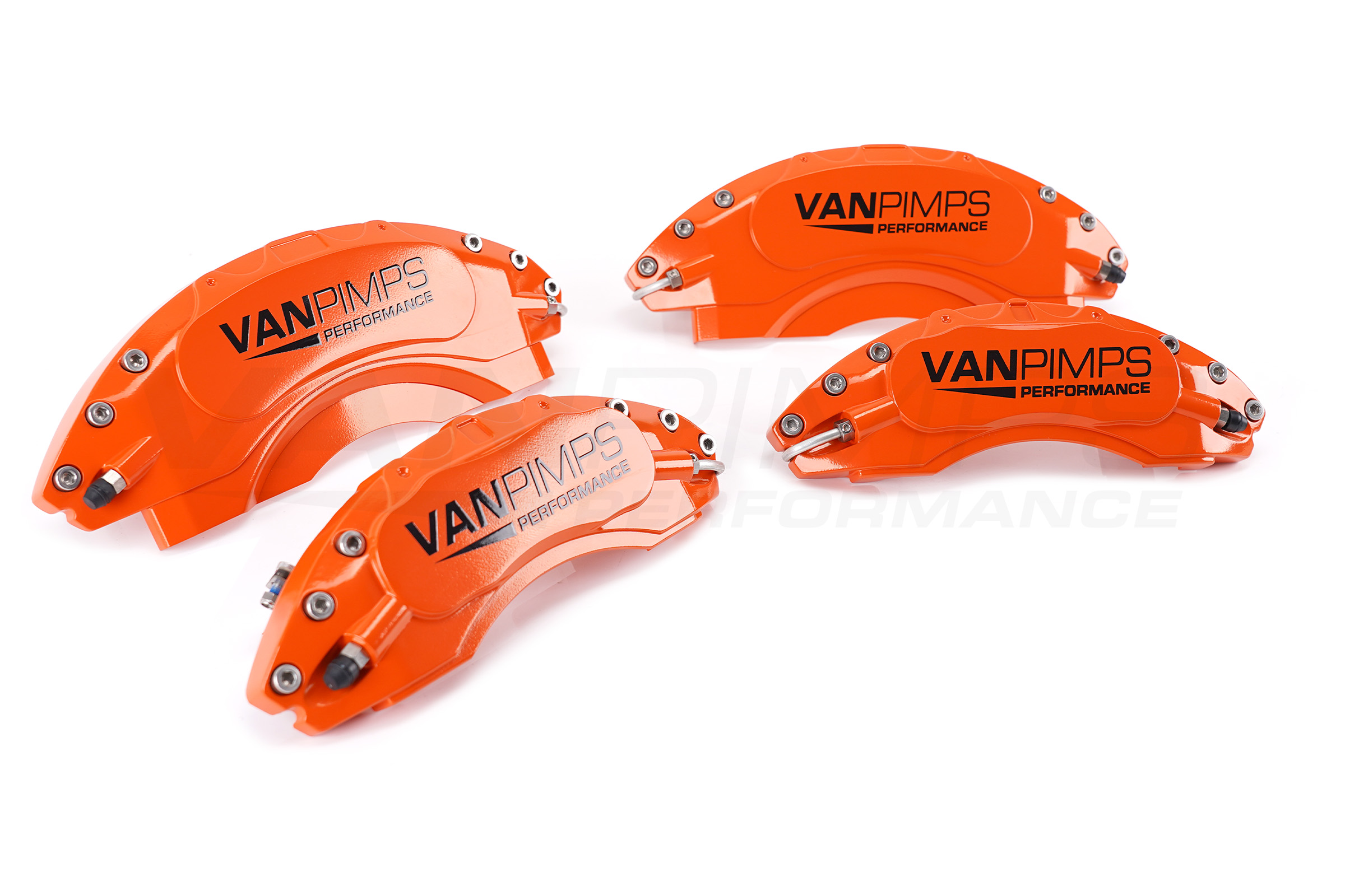 Transit Custom 13-23 VanPimps Performance Caliper Covers - Orange (4 Piece Set) - Image 2