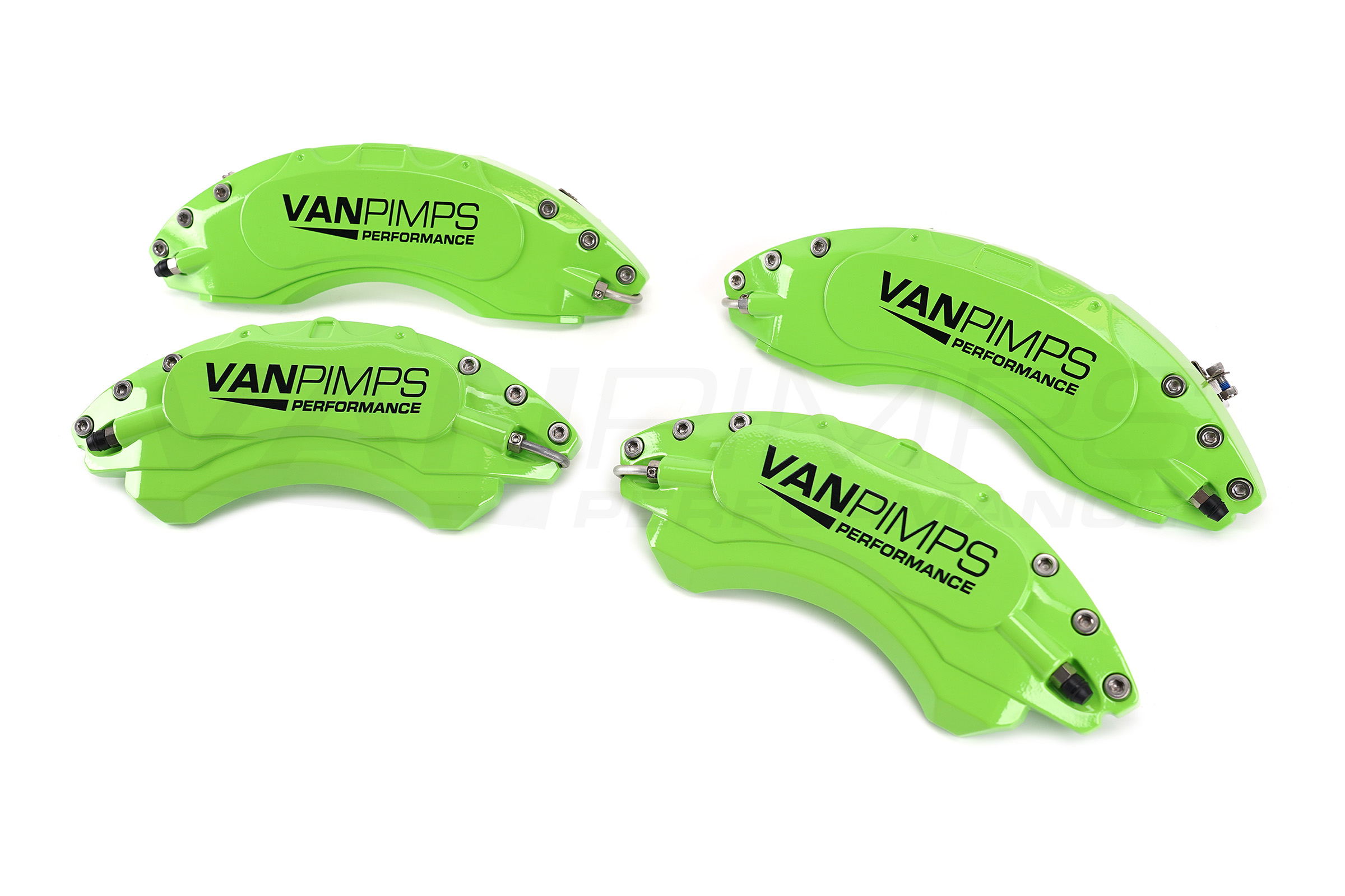 Transit Custom 24> VanPimps Performance Caliper Covers - Green (4 Piece Set) - Image 2