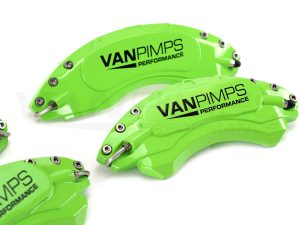 Transit Custom 24> VanPimps Performance Caliper Covers - Green (4 Piece Set) - Image 3