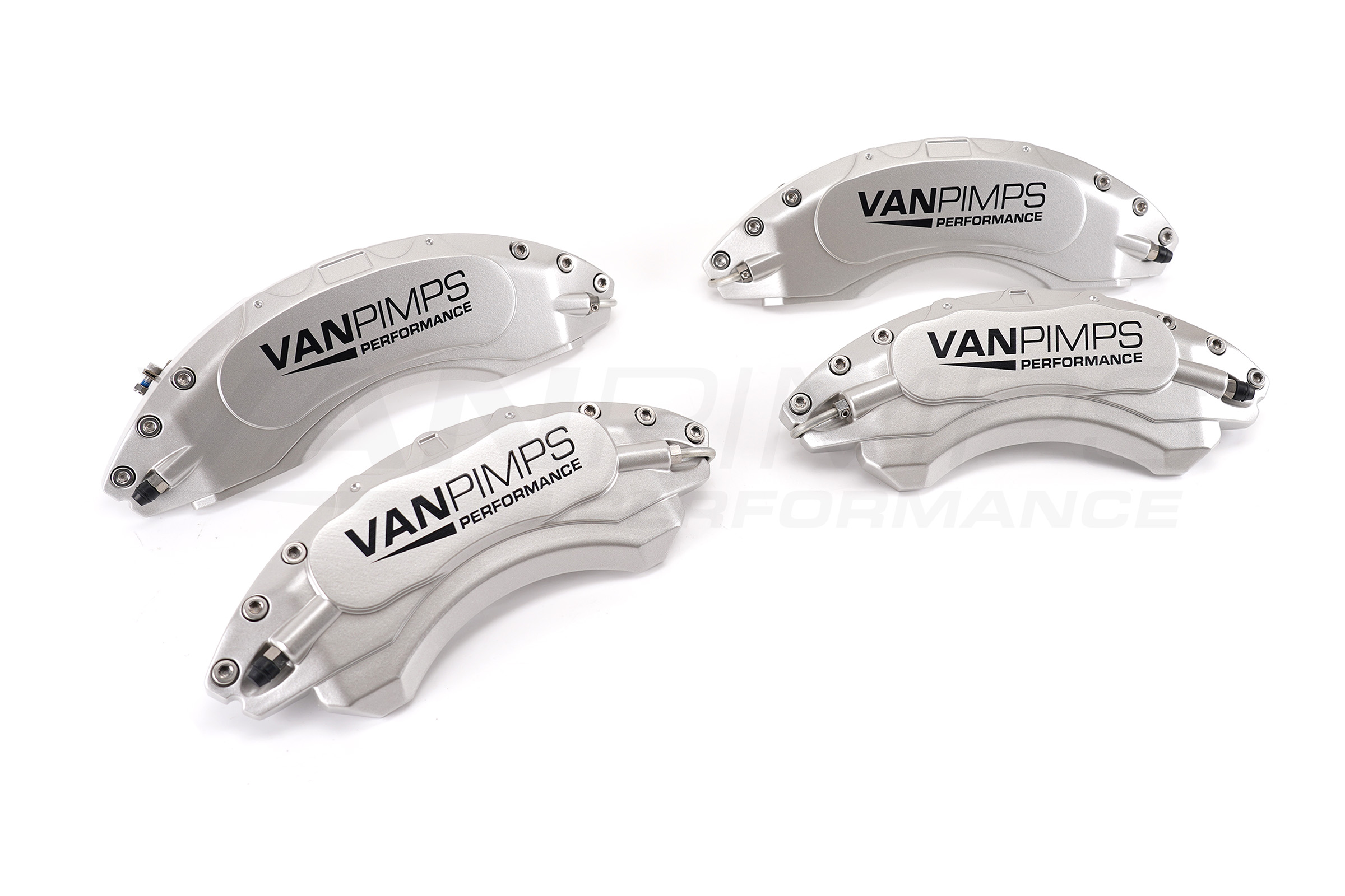 Transit Custom 24> VanPimps Performance Caliper Covers - Silver (4 Piece Set) - Image 2