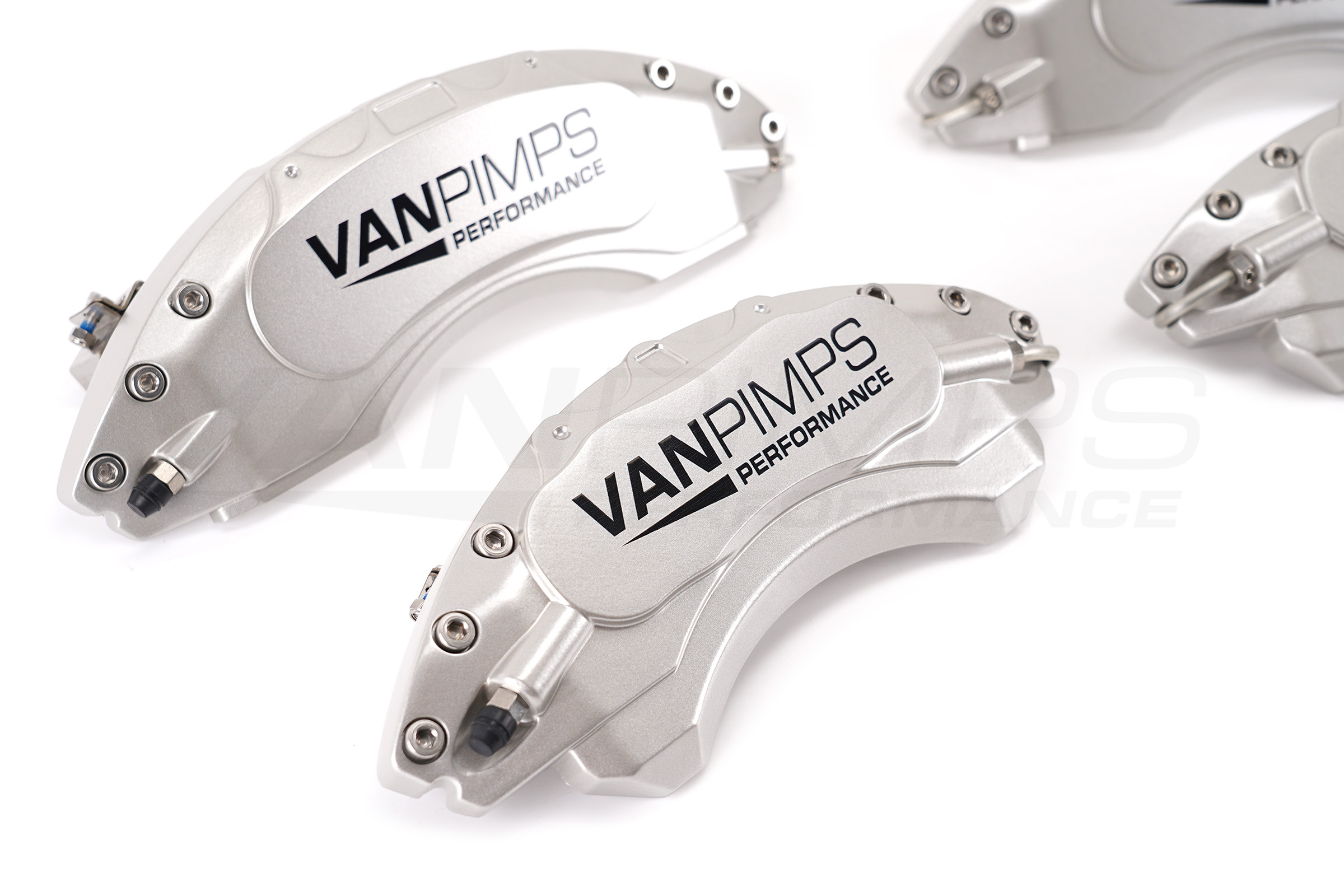 Transit Custom 24> VanPimps Performance Caliper Covers - Silver (4 Piece Set) - Image 3