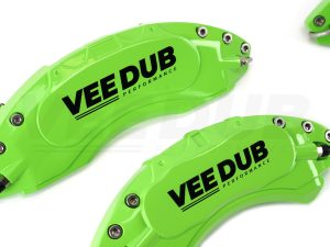 T5.1 Vee Dub Performance Caliper Covers - Green (Big Brake Front) (4 Piece Set) - Image 3