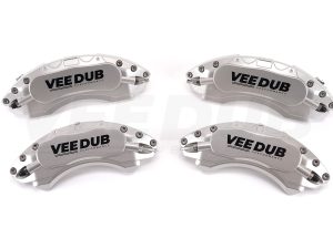 T5/T5.1 Vee Dub Performance Caliper Covers - Silver (Standard Brake Front) (4 Piece Set)