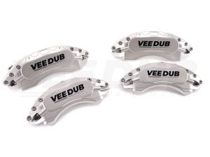 T5/T5.1 Vee Dub Performance Caliper Covers - Silver (Standard Brake Front) (4 Piece Set) - Image 2