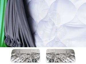 T5/T5.1 Behind Passenger & Behind Driver Vee Dub Thermal Blind Set (2pcs)