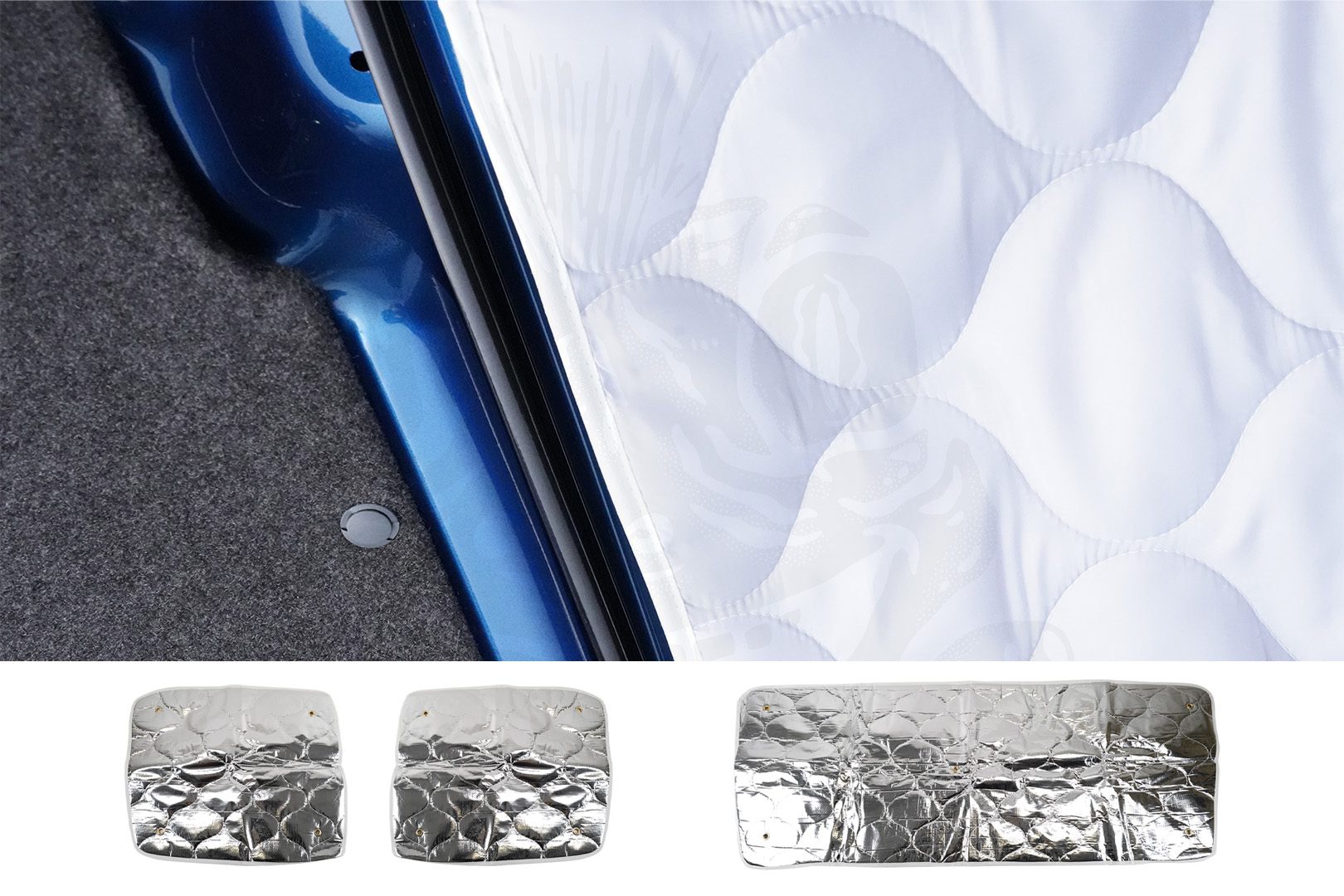 VW T6/T6.1 Rear Door Vee Dub Thermal Blind Set