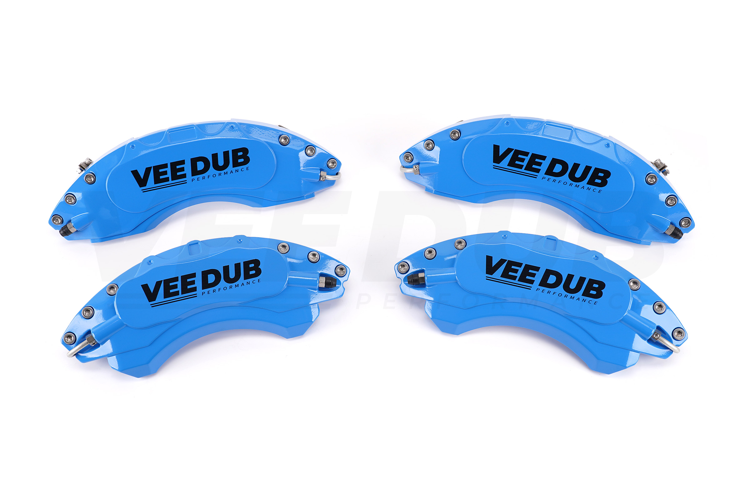 T7 Vee Dub Performance Caliper Covers - Blue (4 Piece Set)