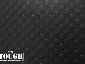 Alternative view of VPG Tough Anti-Slip Rubber Van Flooring 3.5mm - Penny Style (Per Linear Metre)