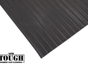 VPG Tough Anti-Slip Rubber Van Flooring 3.5mm - Wide Stripe (Per Linear Metre)