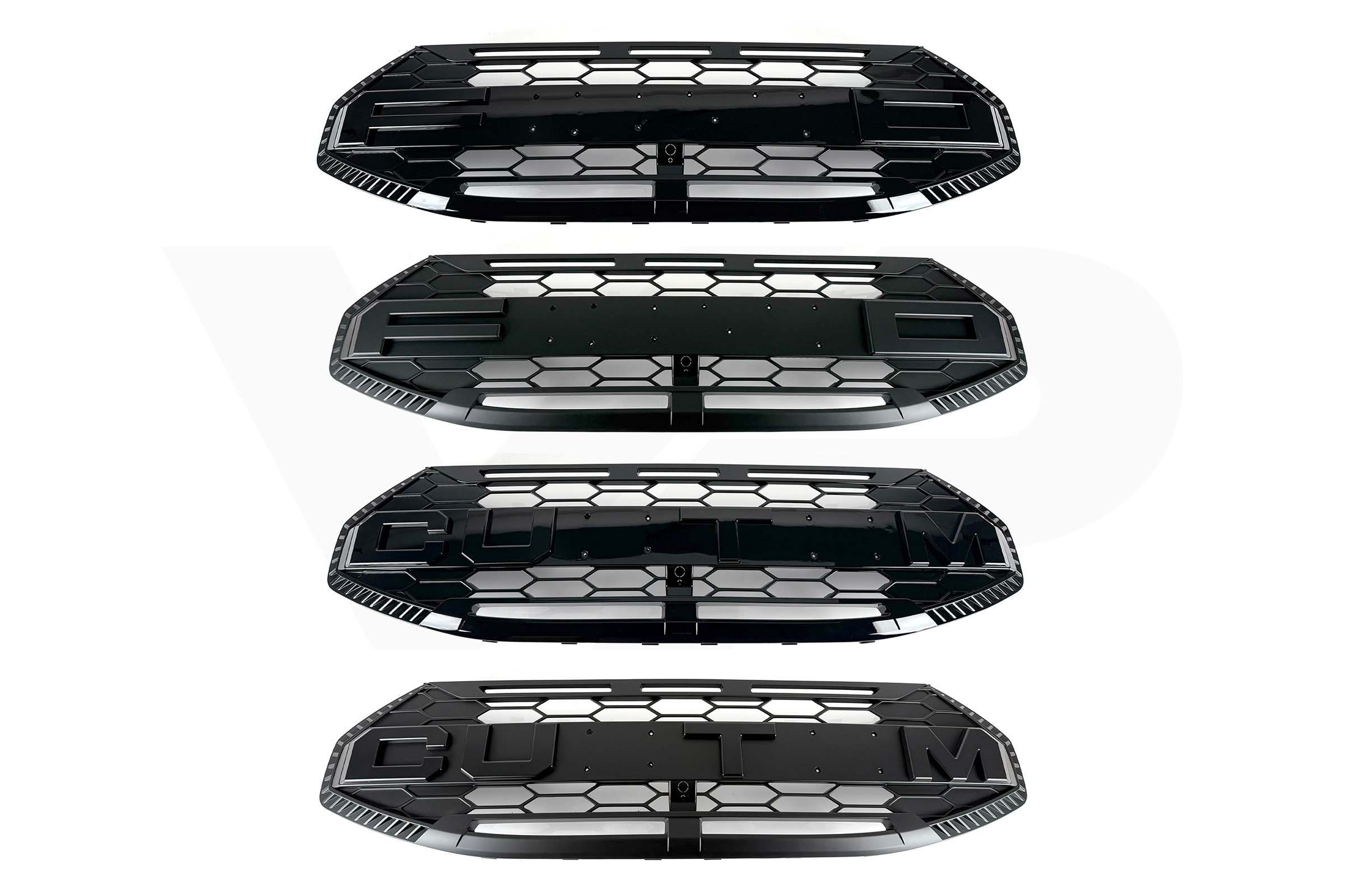 Transit Custom MK2 2024> Raptor Style Front Grille - Image 3
