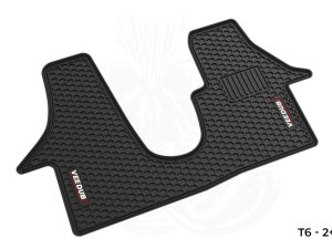 VW T6 Vee Dub T Heavy Duty Rubber Floor Mat (2+1)