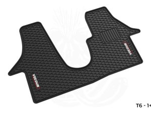 VW T6 Vee Dub T Heavy Duty Rubber Floor Mat (1+1)