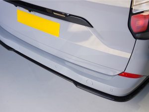 Transit Custom MK2 2024> / VW T7 25> Rear Splitter (Gloss Black) - Image 3
