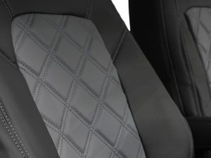Ford Transit Custom MK2 2024> Diamond Stitch Seat Covers - Grey - Image 6