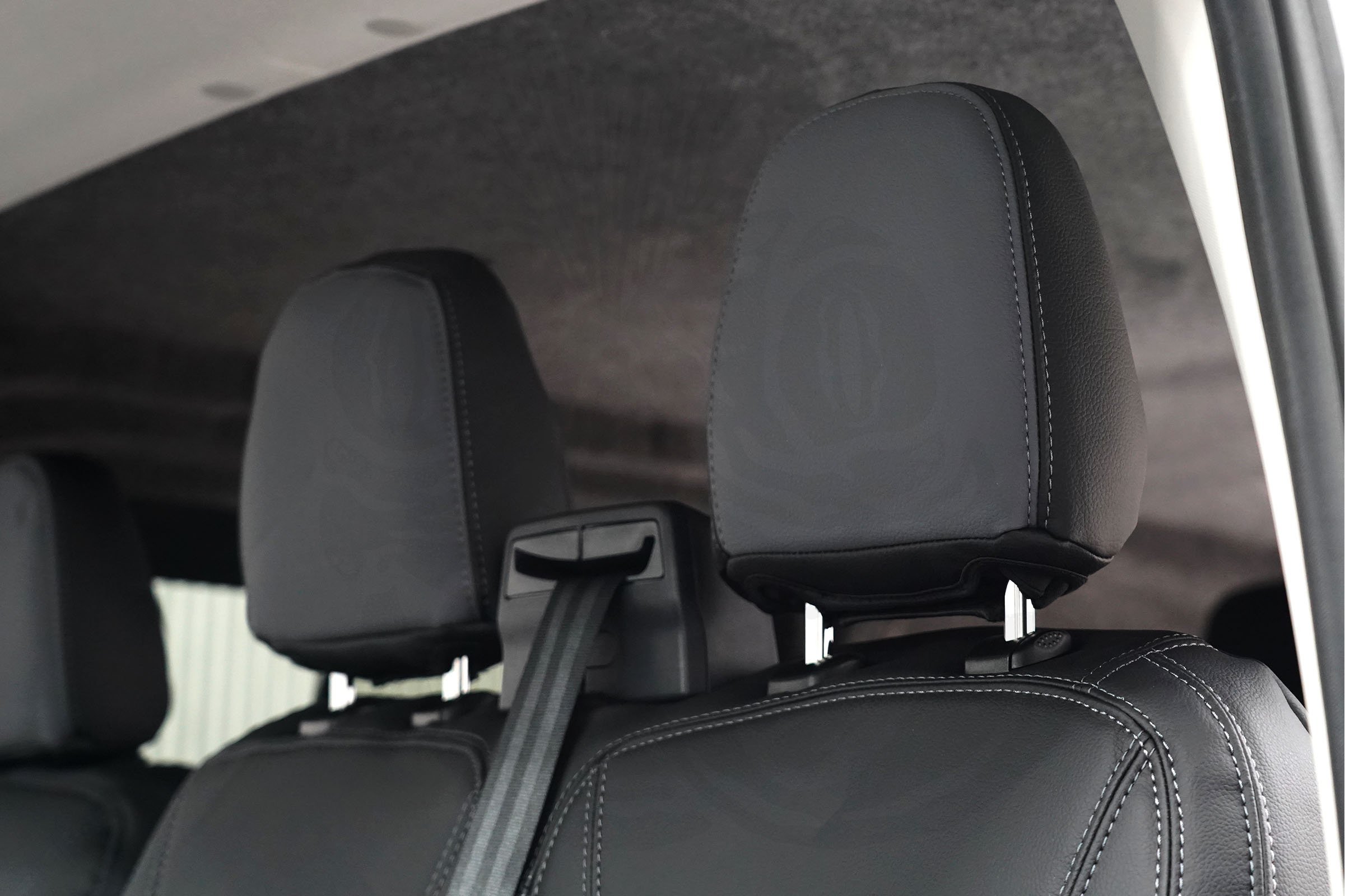 Ford Transit Custom MK2 2024> Diamond Stitch Seat Covers - Grey - Image 5