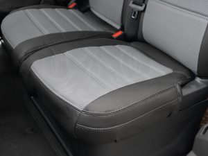 Ford Transit Custom MK2 2024> Punched Leather Style Seat Covers - Grey - Image 3