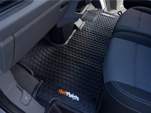 Transit Custom 24> VanPimps Heavy Duty Rubber Floor Mat (2+1) (Automatic) - Image 3