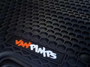 Transit Custom 24> VanPimps Heavy Duty Rubber Floor Mat (2+1) (Automatic) - Image 4