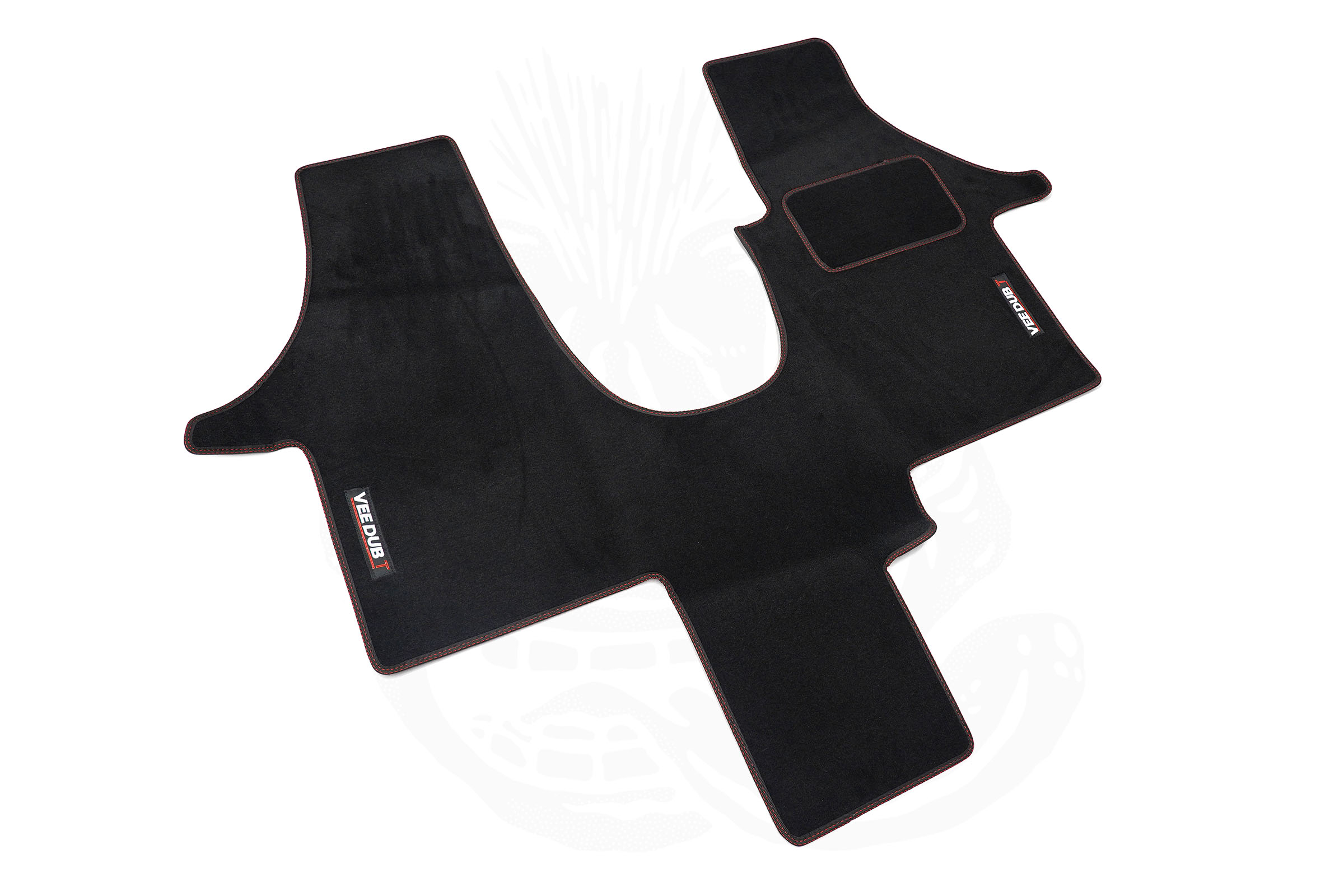 VW T6 Vee Dub T Carpet Floor Mat (1+1) (1pc)