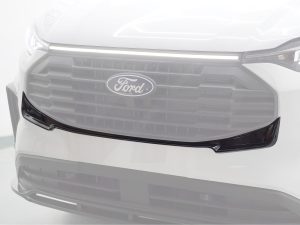 Transit Custom MK2 (2024>) Front Grille Lower Panel Add-On (Gloss Black) - Image 2