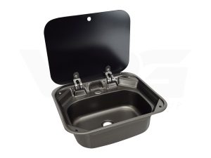 Alternative view of VPG 304 Stainless Steel Campervan Sink With Tap (Grey)
