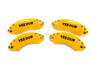 T6 Vee Dub Performance Caliper Covers – Yellow (Small Brake Front) (4 Piece Set)