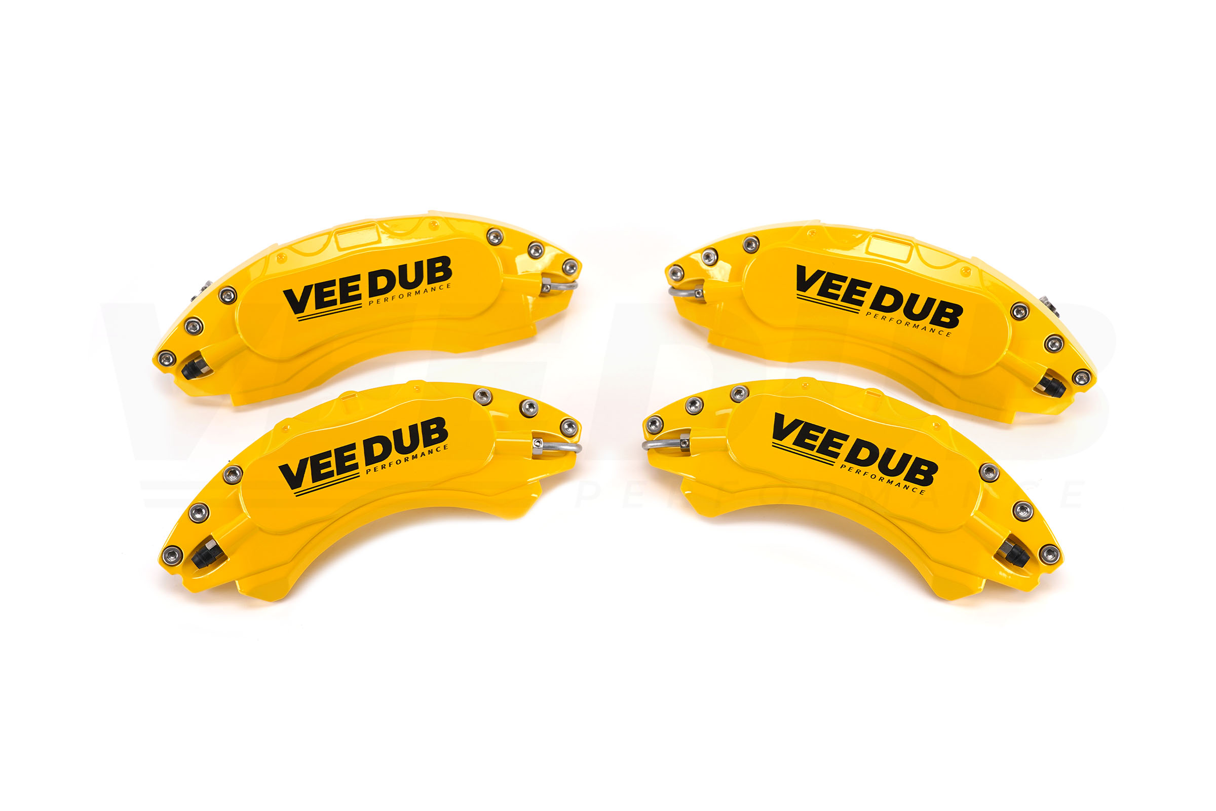 T6 Vee Dub Performance Caliper Covers – Yellow (Small Brake Front) (4 Piece Set)