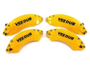 T6/T6.1 Vee Dub Performance Caliper Covers – Yellow (Big Brake Front) (4 Piece Set)