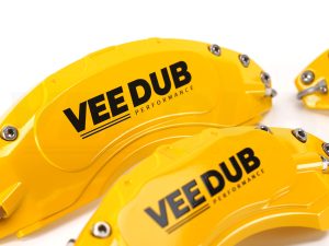 T6/T6.1 Vee Dub Performance Caliper Covers – Yellow (Big Brake Front) (4 Piece Set) - Image 4