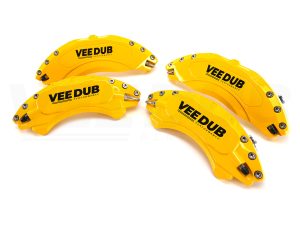 T6.1 Vee Dub Performance Caliper Covers – Yellow (Small Brake Front) (4 Piece Set) - Image 3