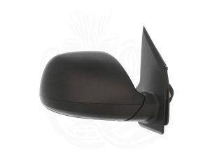 VW T6/T6.1 Manual-Folding Electric & Heated Wing Mirror Offside – Black
