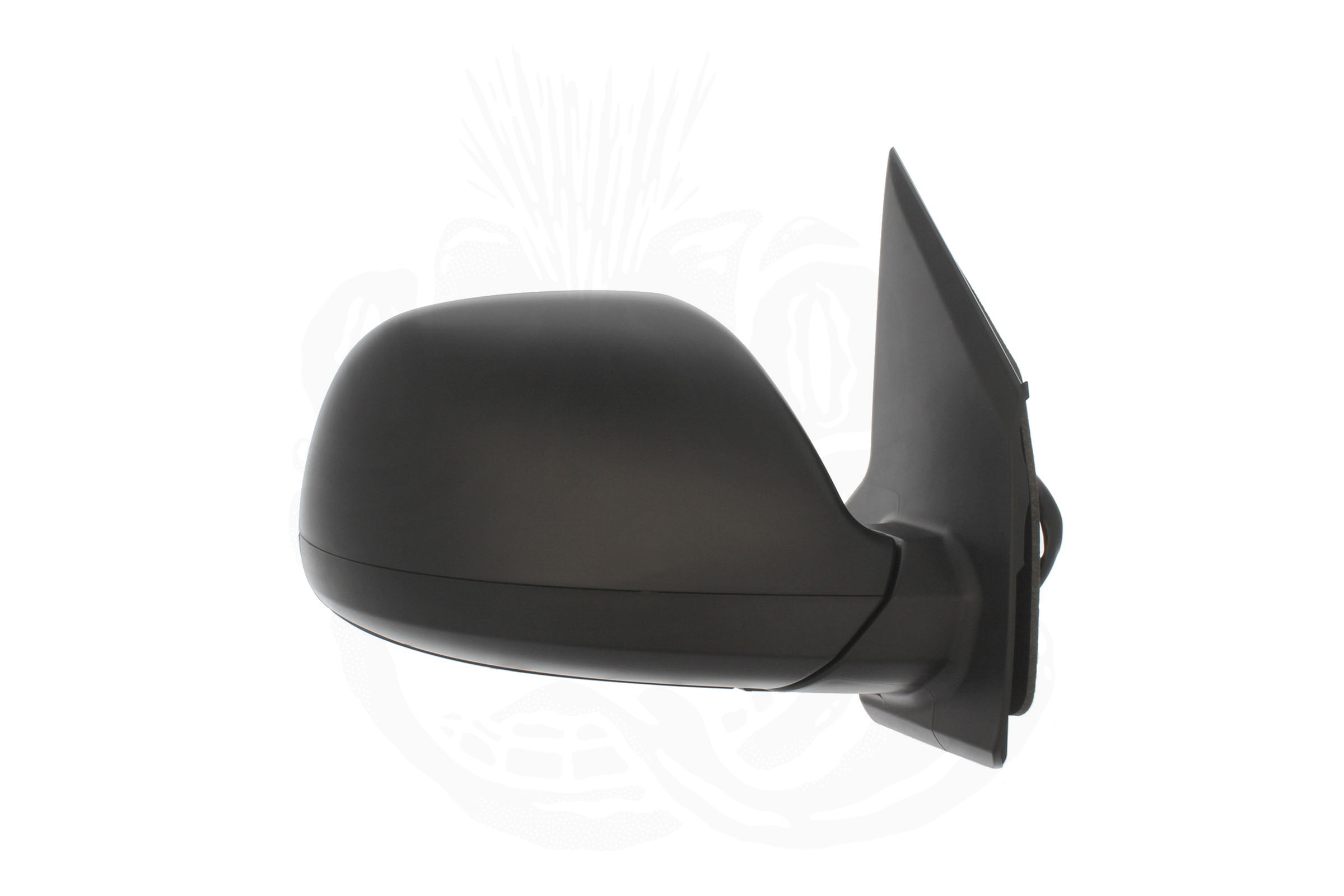 VW T6/T6.1 Manual-Folding Electric & Heated Wing Mirror Offside – Black