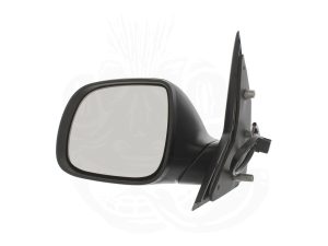 Alternative view of VW T6/T6.1 Manual-Folding Electric & Heated Wing Mirror Nearside – Black