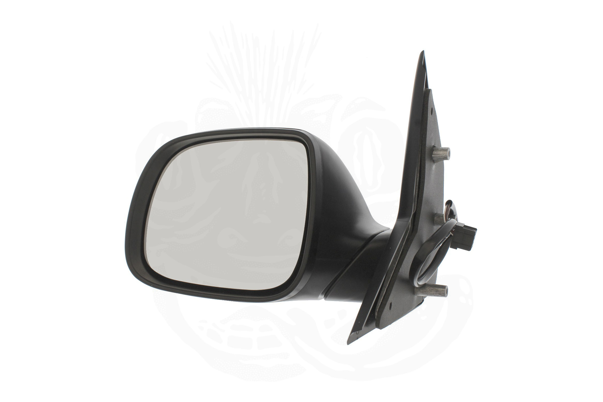 VW T6/T6.1 Manual-Folding Electric & Heated Wing Mirror Nearside – Black - Image 2
