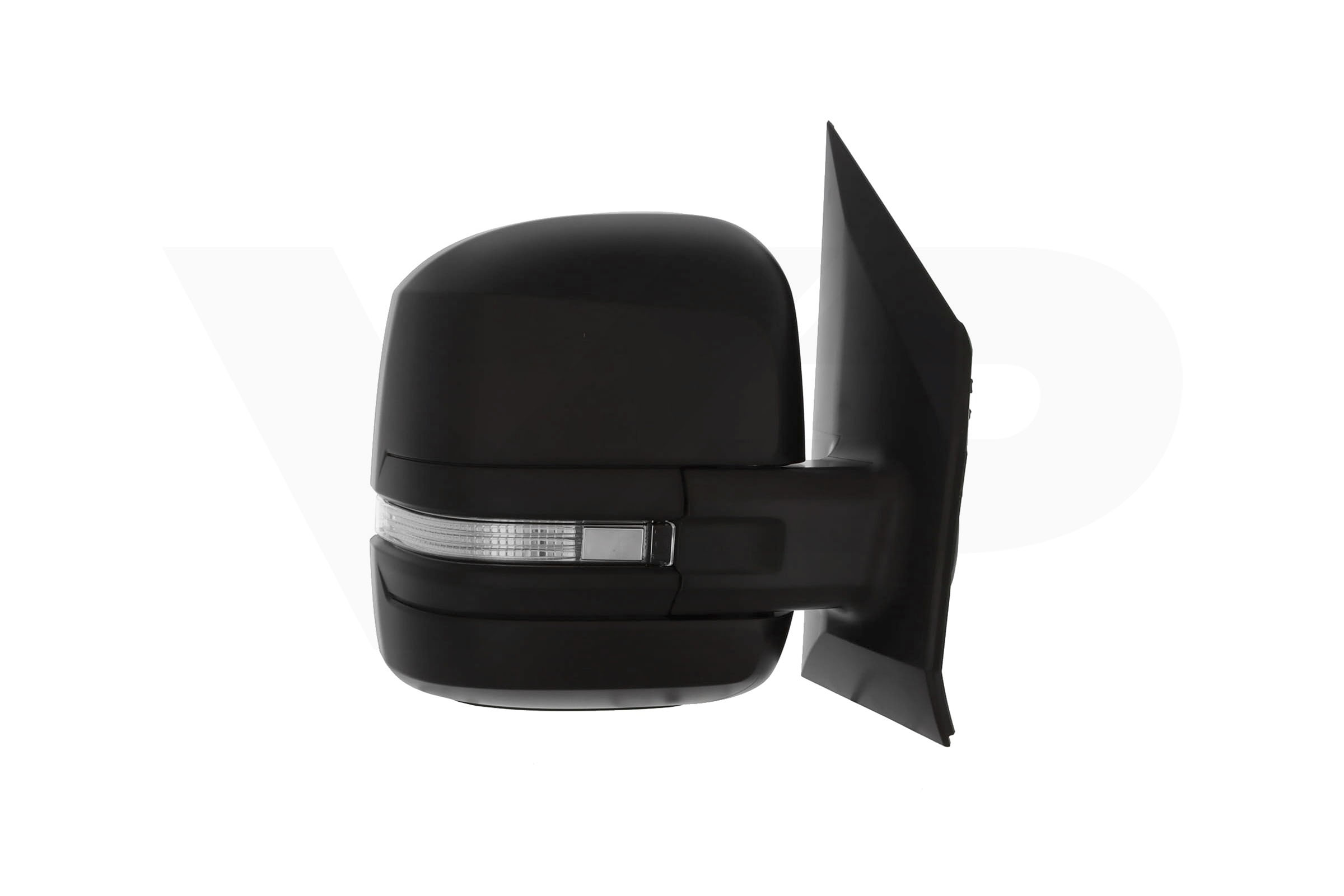MAN TGE 2017> Electric & Heated Wing Mirror (Short Arm) (Black) - Offside
