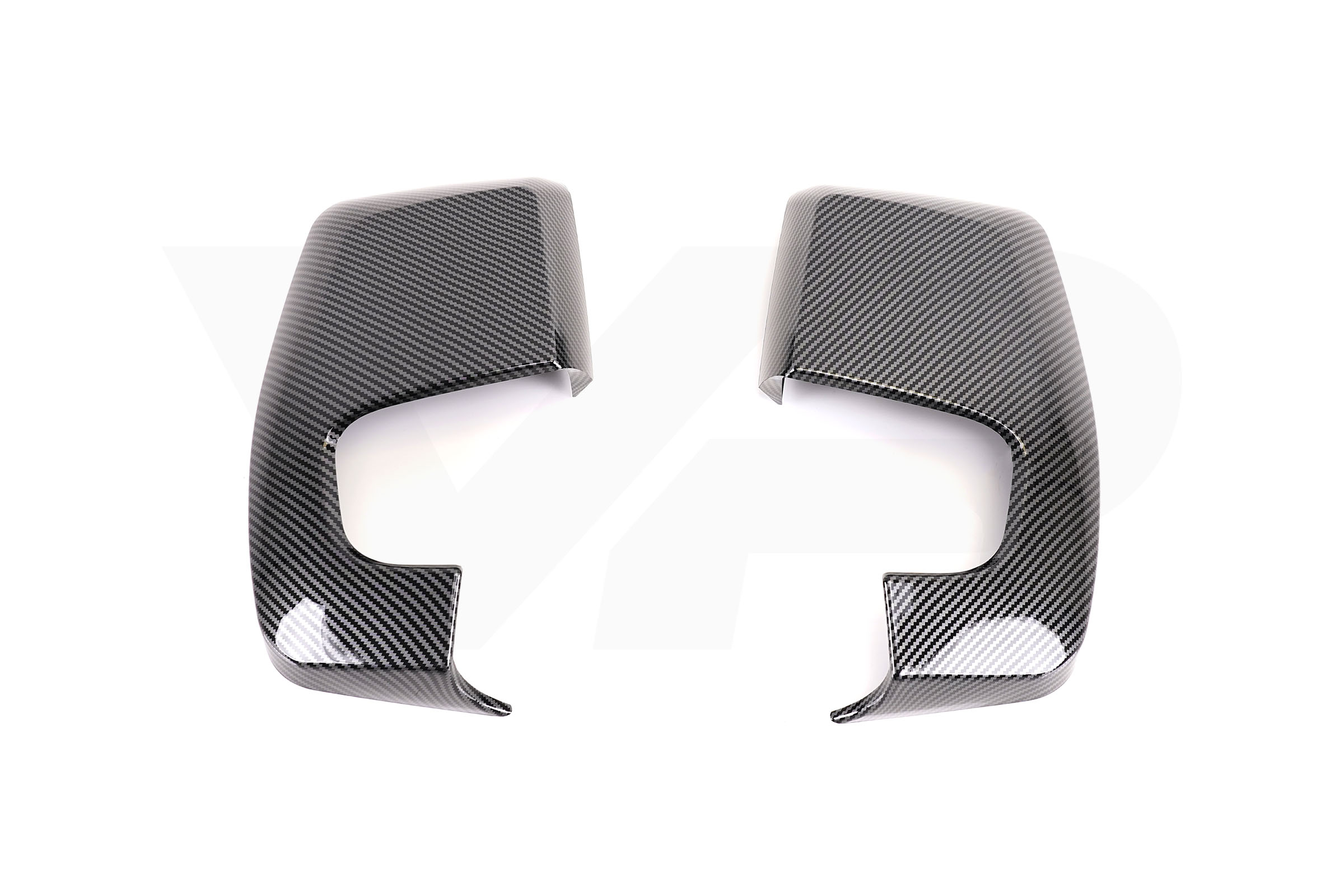 Transit Custom (2013-2023) Pair of Wing Mirror Covers – Carbon Fibre Effect