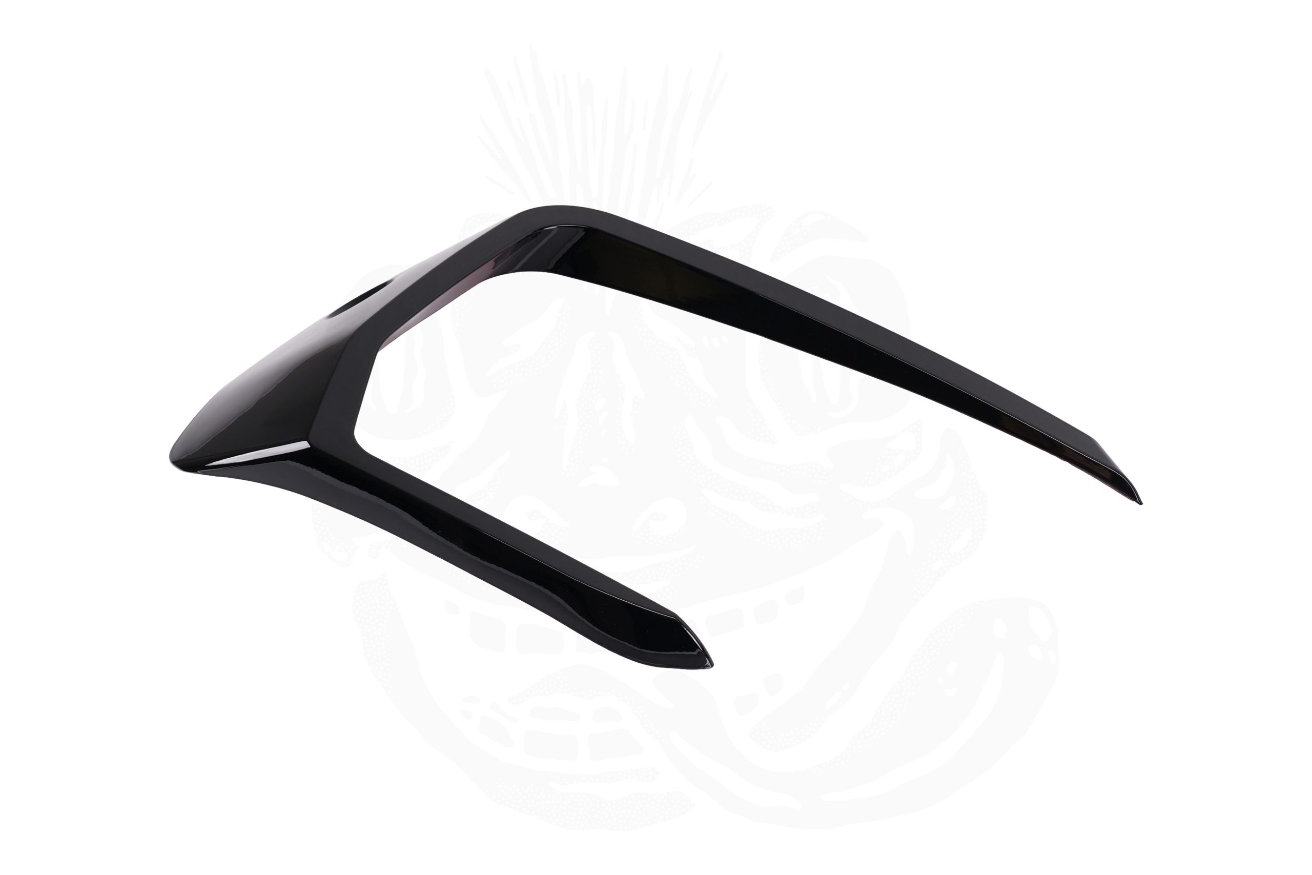 VW T6.1 Front Canards (With Parking Sensor Hole) – Gloss Black - Image 2