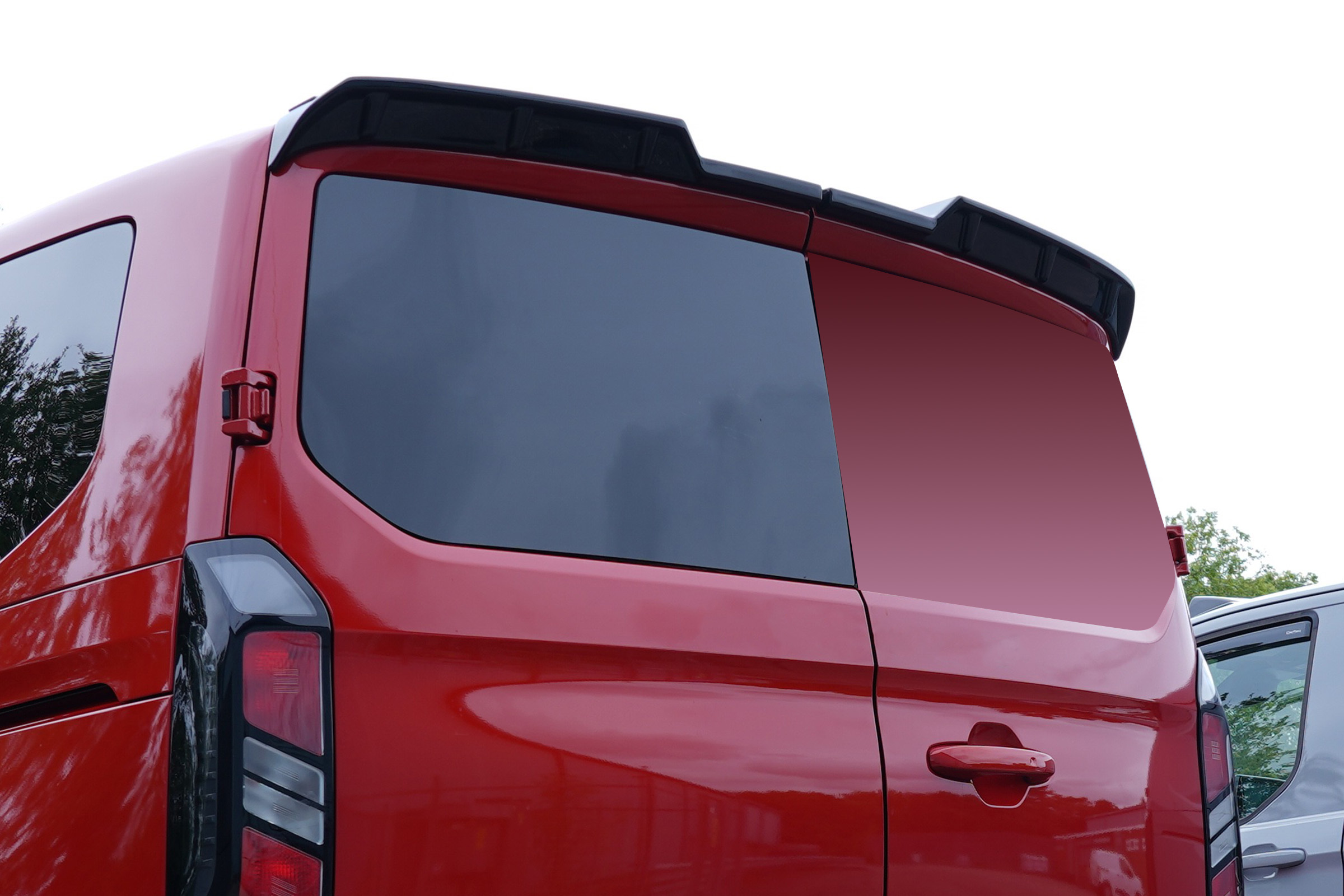 Ford Transit Custom (MK2) 2024> N/S Back Door Window In Privacy Tint