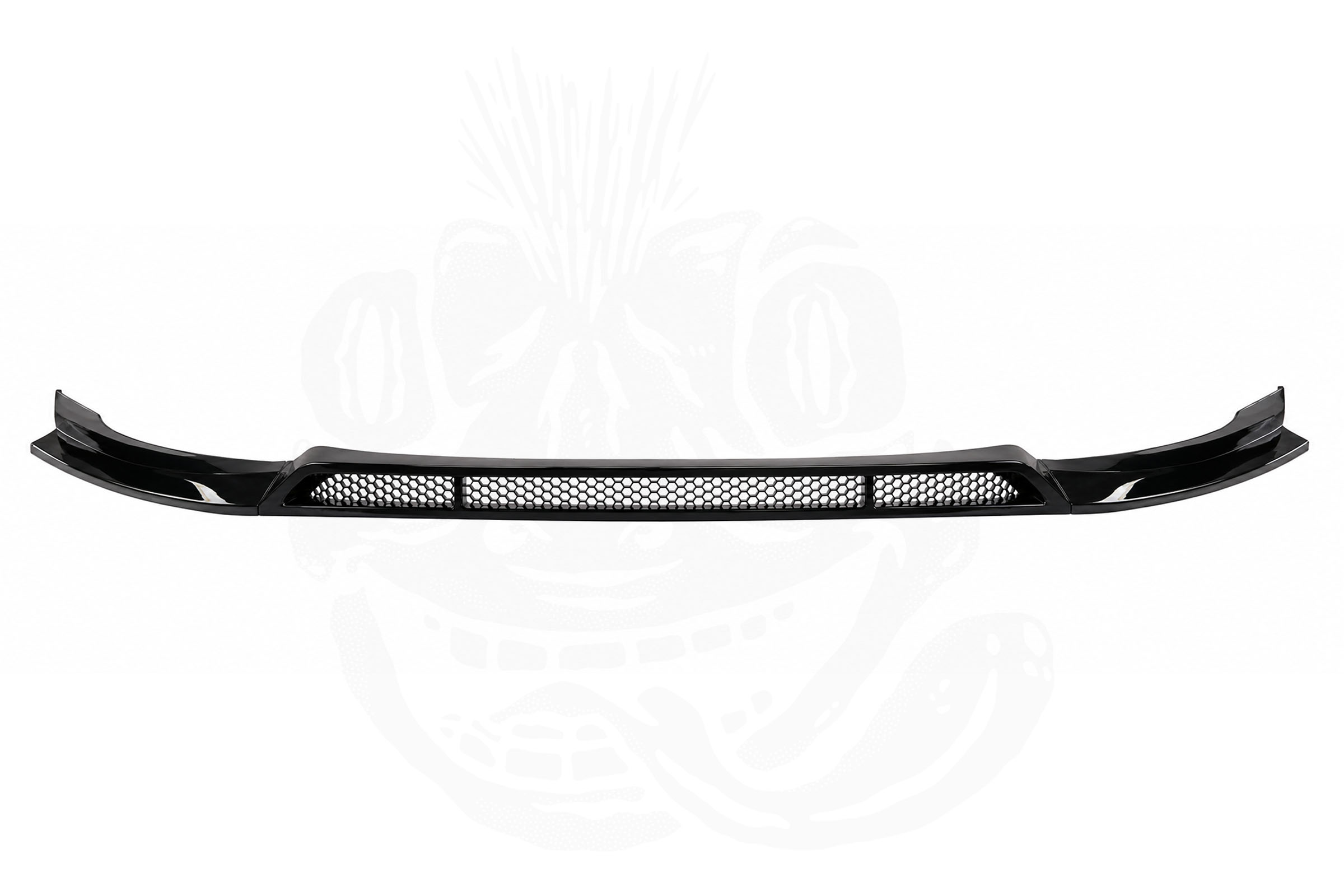 VW T6.1 ABT Style Front Splitter (3 Piece) – Gloss Black