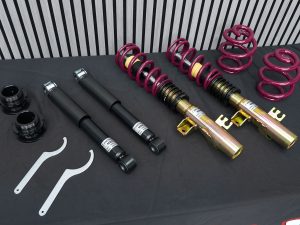 Alternative view of VW T5/T5.1 Vogtland Adjustable Coilover Kit (T26, T28, T30) (30mm-60mm Drop)