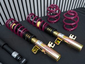 VW T5/T5.1 Vogtland Adjustable Coilover Kit (T26, T28, T30) (30mm-60mm Drop) - Image 3