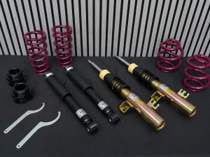 VW T5/T5.1 Vogtland Adjustable Coilover Kit (T26, T28, T30) (30mm-60mm Drop)