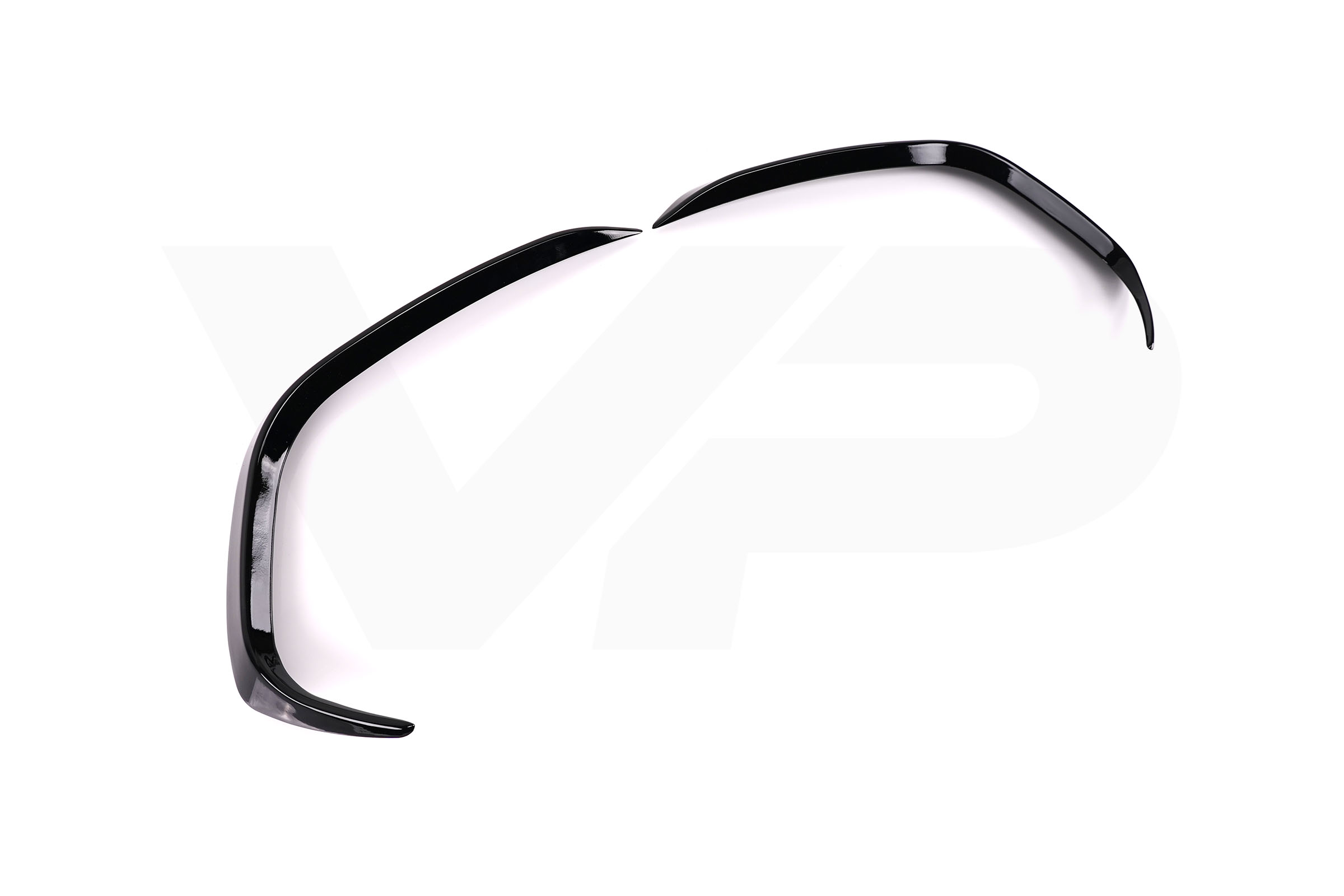 Transit Custom (2018-2023) Front Canards - Gloss Black - Image 4