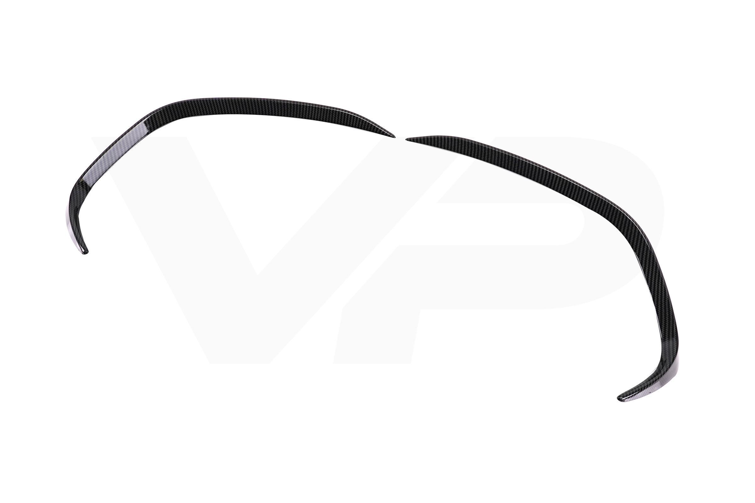 Transit Custom (2018-2023) Front Canards - Carbon Fibre Effect - Image 6
