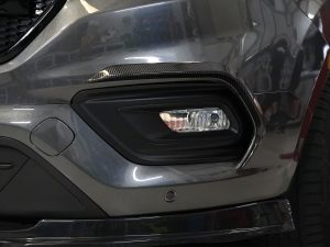 Transit Custom (2018-2023) Front Canards - Carbon Fibre Effect - Image 4