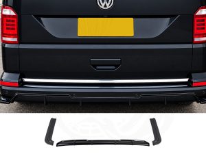 VW T6/T6.1 Rear Splitter - Tailgate (Gloss Black)